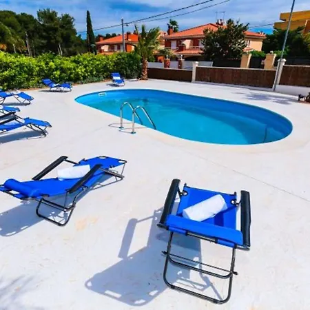 Bianca, Con Piscina Privada, Barbacoa Y Amplio Jardin 22 Salou